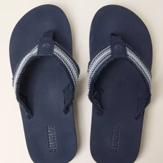 FatFace Stripe Flip Flops 42,44 and 46